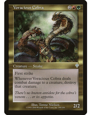 Magic: The Gathering Voracious Cobra (288) Lightly Played