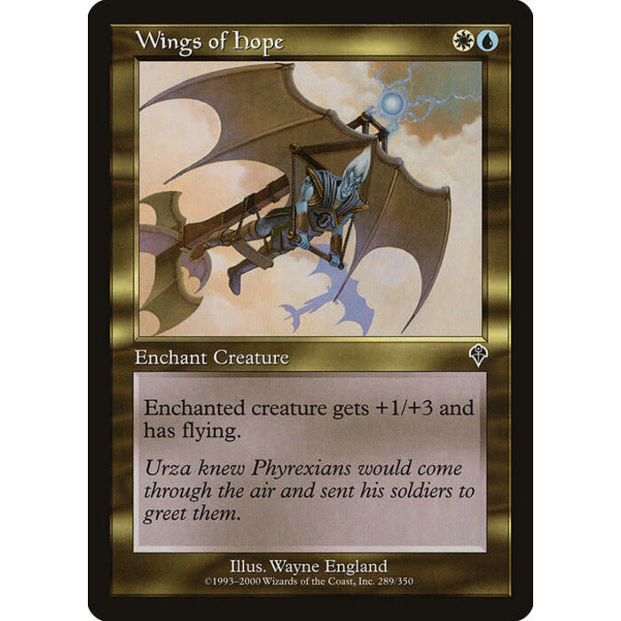 Magic: The Gathering Wings of Hope (289) Heavily Played