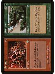 Magic: The Gathering Assault // Battery (295) Lightly Played