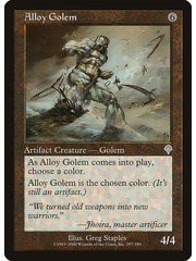 Magic: The Gathering Alloy Golem (297) Lightly Played