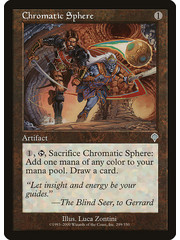 Magic: The Gathering Chromatic Sphere (299) Lightly Played