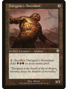Magic: The Gathering Darigaaz's Attendant (301) Heavily Played