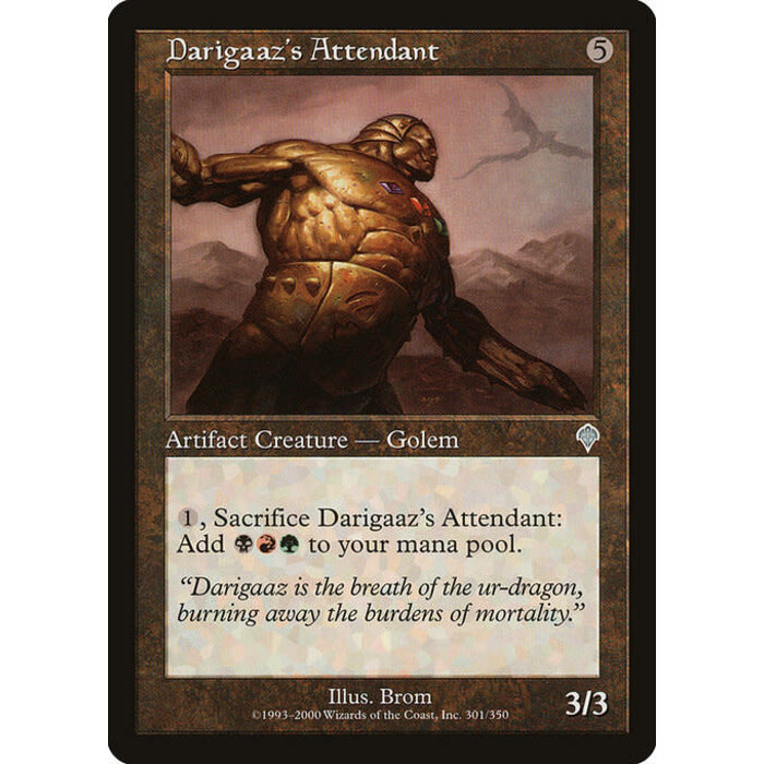 Magic: The Gathering Darigaaz's Attendant (301) Heavily Played