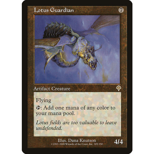 Magic: The Gathering Lotus Guardian (305) Lightly Played