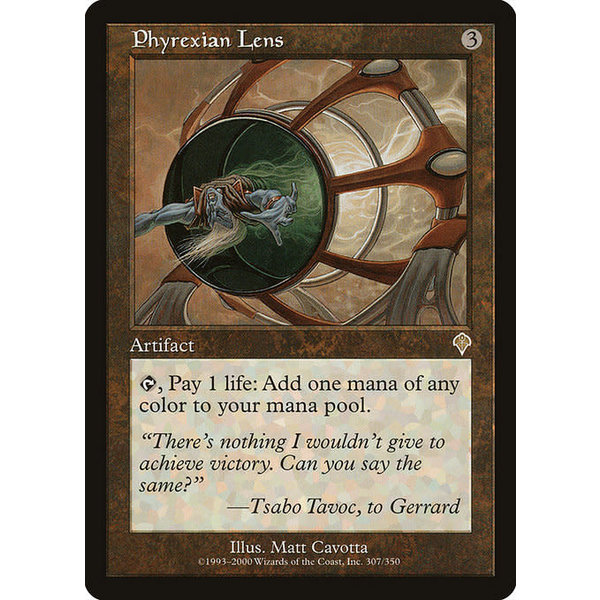 Magic: The Gathering Phyrexian Lens (307) Lightly Played