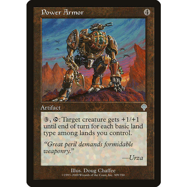 Magic: The Gathering Power Armor (309) Lightly Played