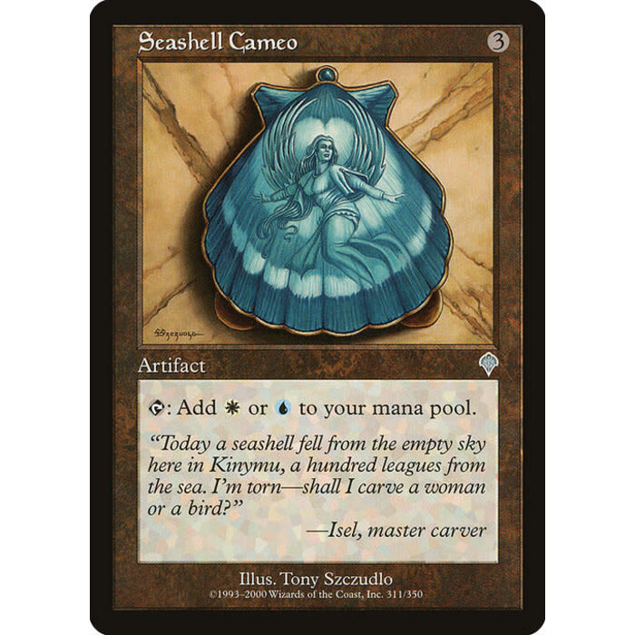 Magic: The Gathering Seashell Cameo (311) Heavily Played