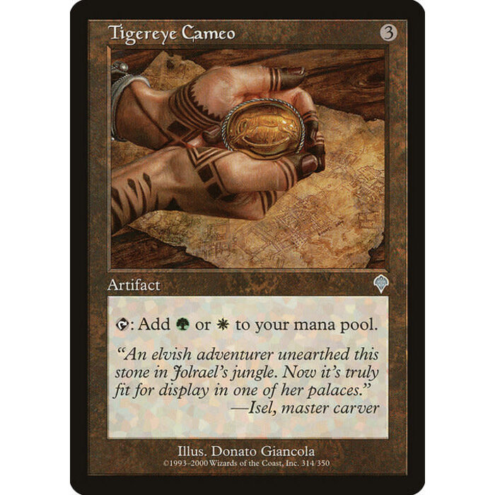 Magic: The Gathering Tigereye Cameo (314) Lightly Played