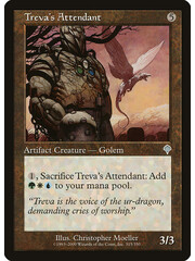 Magic: The Gathering Treva's Attendant (315) Heavily Played
