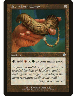 Magic: The Gathering Troll-Horn Cameo (316) Lightly Played