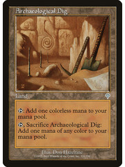 Magic: The Gathering Archaeological Dig (320) Heavily Played