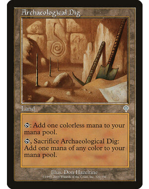 Magic: The Gathering Archaeological Dig (320) Heavily Played