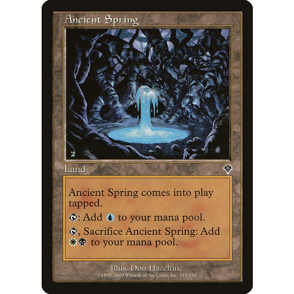 Magic: The Gathering Ancient Spring (319) Lightly Played