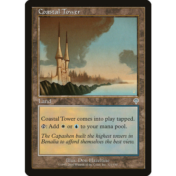 Magic: The Gathering Coastal Tower (321) Heavily Played
