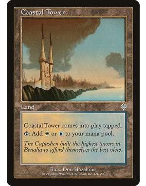 Magic: The Gathering Coastal Tower (321) Lightly Played