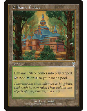 Magic: The Gathering Elfhame Palace (322) Moderately Played