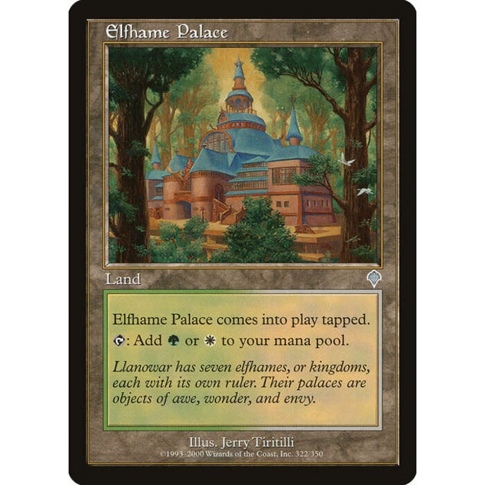 Magic: The Gathering Elfhame Palace (322) Moderately Played