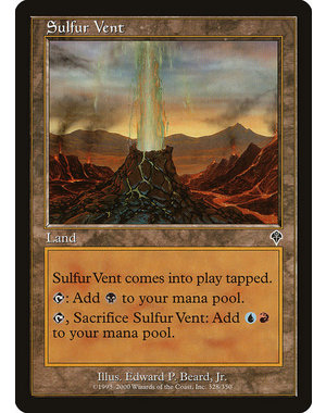 Magic: The Gathering Sulfur Vent (328) Lightly Played