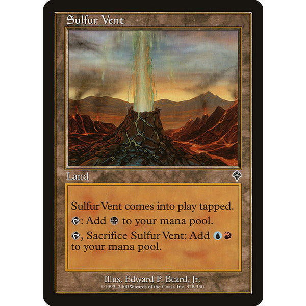 Magic: The Gathering Sulfur Vent (328) Lightly Played