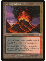 Magic: The Gathering Urborg Volcano (330) Lightly Played