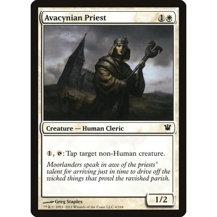 Magic: The Gathering Avacynian Priest (004) Lightly Played