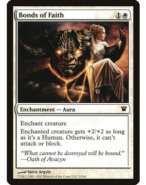 Magic: The Gathering Bonds of Faith (005) Moderately Played Foil