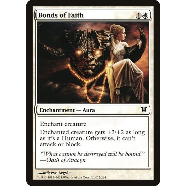 Magic: The Gathering Bonds of Faith (005) Moderately Played Foil