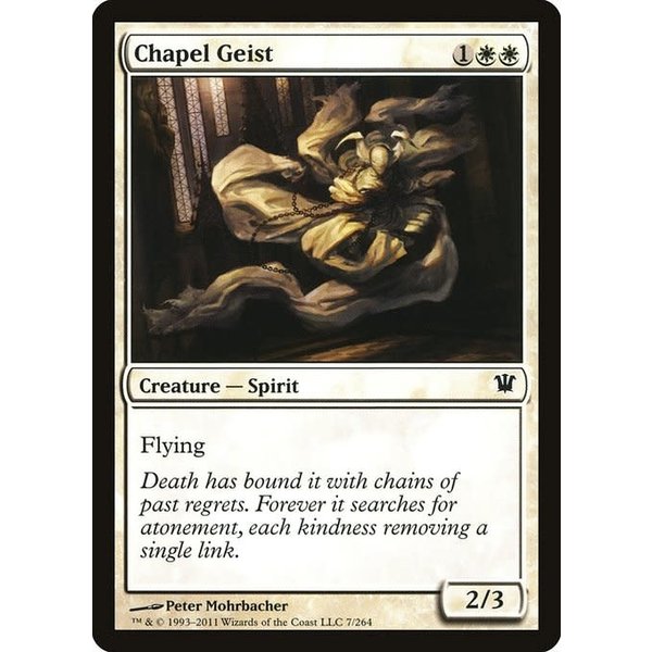 Magic: The Gathering Chapel Geist (007) Lightly Played Foil