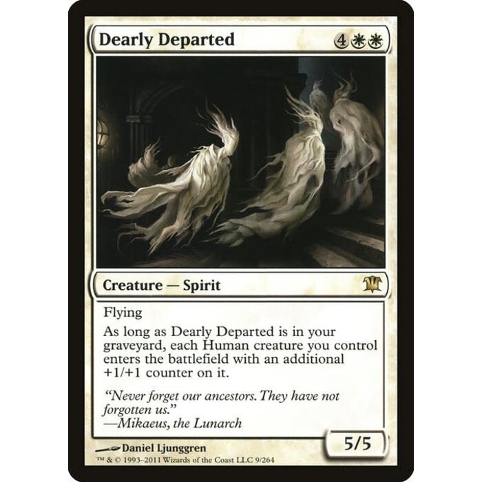 Magic: The Gathering Dearly Departed (009) Moderately Played Foil