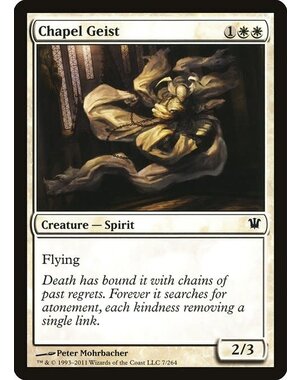 Magic: The Gathering Chapel Geist (007) Moderately Played Foil
