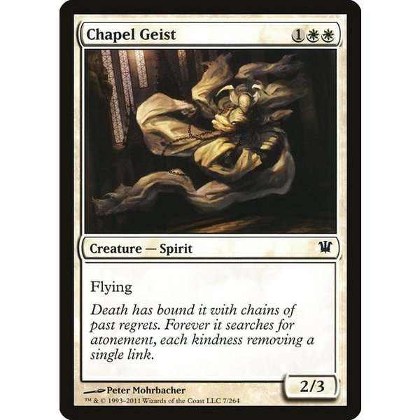 Magic: The Gathering Chapel Geist (007) Moderately Played Foil