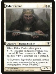 Magic: The Gathering Elder Cathar (012) Moderately Played