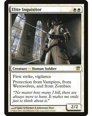 Magic: The Gathering Elite Inquisitor (013) Moderately Played Foil