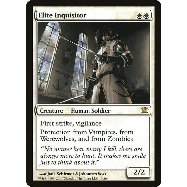 Magic: The Gathering Elite Inquisitor (013) Moderately Played Foil
