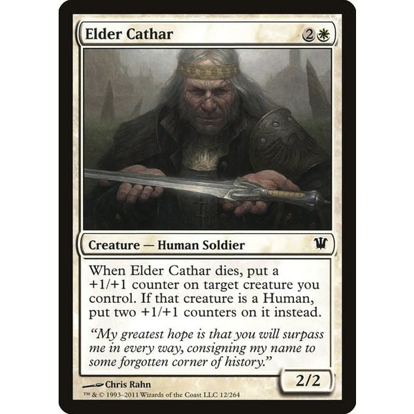 Magic: The Gathering Elder Cathar (012) Moderately Played Foil