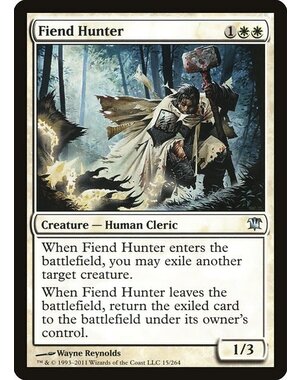 Magic: The Gathering Fiend Hunter (015) Moderately Played