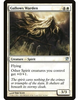 Magic: The Gathering Gallows Warden (016) Heavily Played