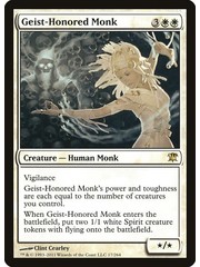 Magic: The Gathering Geist-Honored Monk (017) Heavily Played