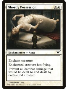 Magic: The Gathering Ghostly Possession (018) Moderately Played
