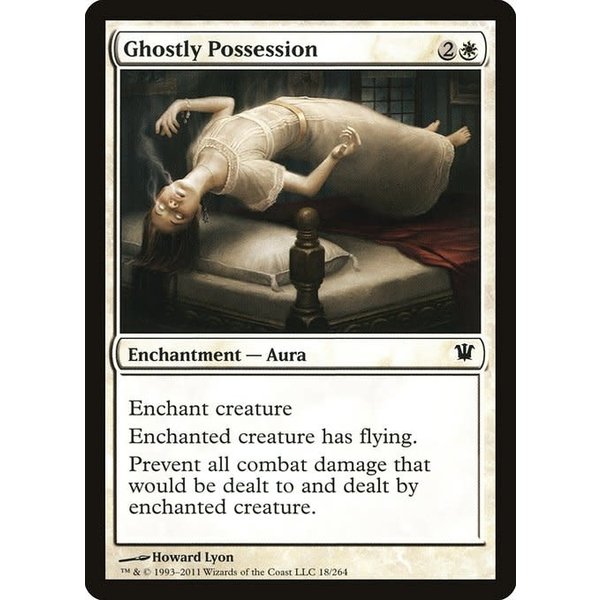 Magic: The Gathering Ghostly Possession (018) Moderately Played