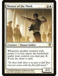 Magic: The Gathering Mentor of the Meek (021) Moderately Played