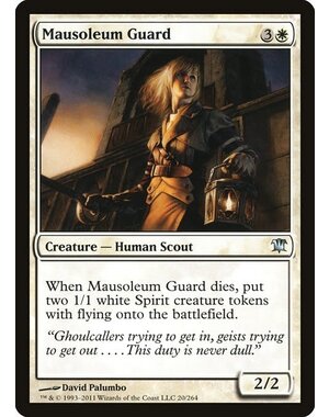 Magic: The Gathering Mausoleum Guard (020) Heavily Played