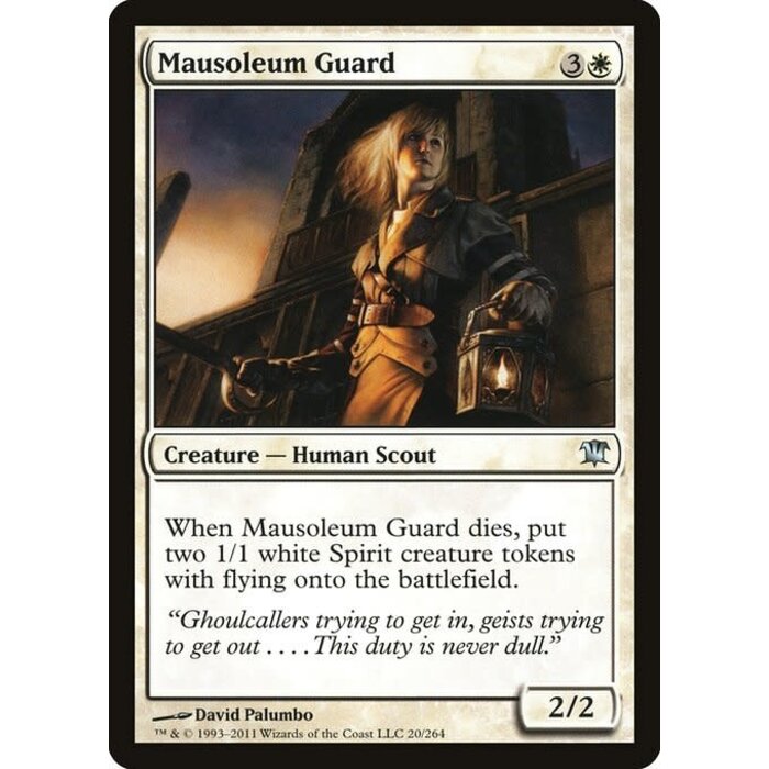 Magic: The Gathering Mausoleum Guard (020) Moderately Played