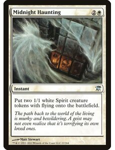 Magic: The Gathering Midnight Haunting (022) Heavily Played