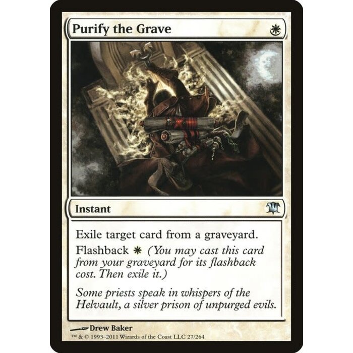 Magic: The Gathering Purify the Grave (027) Moderately Played Foil