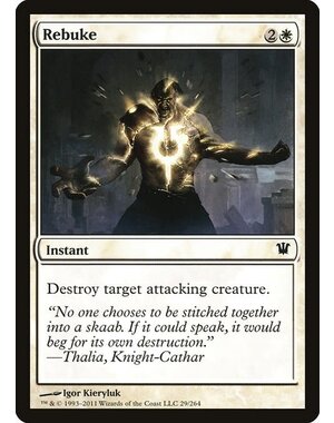 Magic: The Gathering Rebuke (029) Heavily Played