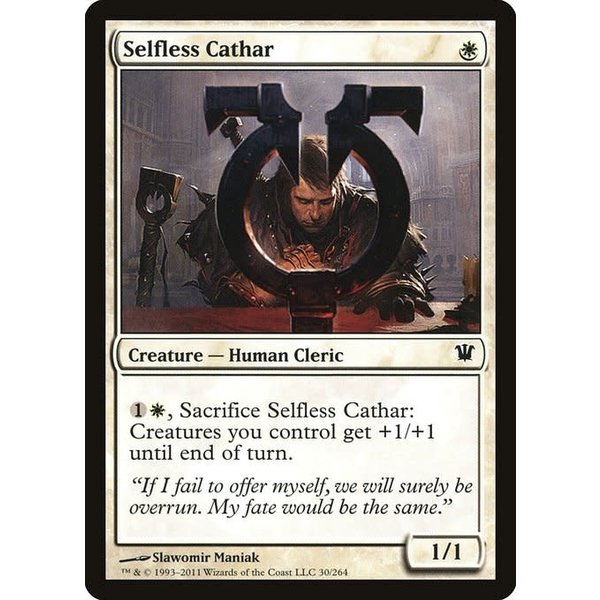Magic: The Gathering Selfless Cathar (030) Lightly Played
