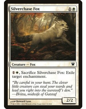 Magic: The Gathering Silverchase Fox (031) Moderately Played