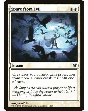 Magic: The Gathering Spare from Evil (034) Moderately Played