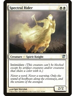 Magic: The Gathering Spectral Rider (035) Moderately Played